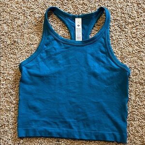 Lululemon Athletica Teal Tank Top
